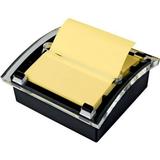 Post-it-1PK Post-it Note Dispenser - 3 x 3 Note - 100 Note Capacity - Black Clear - MMMDS330BK