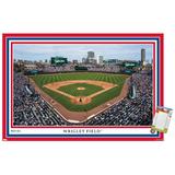 MLB Chicago Cubs - Wrigley Field 22 Wall Poster 14.725 x 22.375