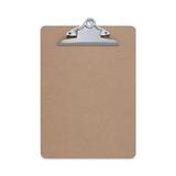 Hardboard Clipboard 1.25 Clip Capacity Holds 8.5 x 11 Sheets Brown 3/Pack | Bundle of 10 Packs