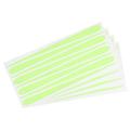 Uxcell Glow in the Dark Tape Shooting star 0.47inch Shooting star 8 Glow Shooting star on 1 Sheet Green 4pack