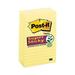 Post-it-Post-it Canary Yellow Note Pads Lined 4 x 6 90-Sheet 5/Pack (6605SSCY)