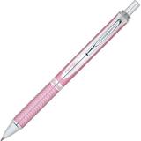 Energel Alloy Rt Gel Pen Retractable Medium 0.7 Mm Black Ink Pink Barrel | Bundle of 5 Each