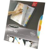 Wilson Jones View-Tab Sheet Protector - For Letter 8.50 x 11 Sheet - Clear - Polypropylene