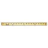 2PK Westcott 10425 Wood Yardstick with Metal Ends 36