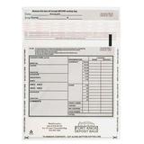 BankSupplies Cash Transmittal Bags | Tamper Evident | 8W x 10H | Case of 100 |