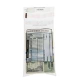 Cash Transmittal Bag - 5W x 9H Small Deposit Bags - Tamper Evident - Case of 1000