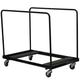 BizChair Black Folding Table Dolly for Round Folding Tables