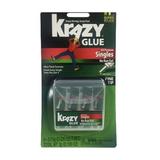 Elmers Krazy Instant Glue All Purpose Single Use Tubes - 4 Ea 6 Pack