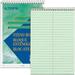 TOPS Products Steno Book Gregg Rule 80Sheets/PD 6 X9 12/PK GN Tint 8021DZ