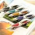 Car Shape Ball Point Pen with Wheels ABS Kids Stationery Rollerball Pen for Classroom Red ABS
