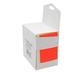 Infi-Touch Labels 2x3 inch Round Permanent Color-Code Dot Stickers 250 per Dispenser Box (Fluorescent Red-Orange)