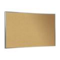 Ghent Self-Healing Tackboard 2 H x 3 W ft Aluminum Frame Natural Cork