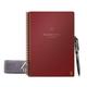 Rocketbook Fusion Smart Reusable and Sustainable Smart Spiral Notebook - Maroon - Executive Size Eco-Friendly Notebook (6 x 8.8 ) - Planner Task List Calendar and More
