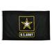 Annin FlagMakers U.S. Army Military Flag 3x5 ft. Nylon SolarGuard Nyl-Glo Made to 100% Official Specifications Officially Licensed Manufacturer.