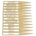 Tall Bamboo HERB Markers For Garden - Indoor And Outdoor Plant Tags Use - Set Of 12 Plant Markers Stakes To Label You Favourite Kitchen And Garden Herbs