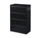 Hirsh Industries Lateral File Cabinet 4 Letter/Legal/A4-Size File Drawers Black 36 x 18.62 x 52.5