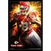 Kansas City Chiefs - Travis Kelce 16 Laminated & Framed Poster Print (22 x 34)