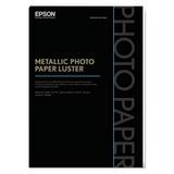 Epson Professional Media Metallic Photo Paper Luster 19.6 x 13 x 1 25 Sheets/Pack White