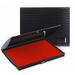 Infusion 3 x 6 Large Stamp Ink Pad for Rubber Stamps Your Go to Large Stamp Ink Pad for Bright Color Even Coverage and Durability Crimson Stamp Pad
