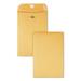 Quality Park 43055 Park Ridge Kraft Clasp Envelope 6 x 9 Brown Kraft 100/Box