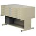 Safco High Base for 4996 and 4986 Flat File Cabinet; Gray 4977GR
