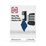 TRU RED Fine Tip Dry Erase Kit Assorted Colors TR56941