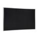 Ghent s 2 x 3 Rubber Bulletin Board with Aluminum Frame in Black