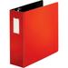 Business Source BSN33120 Slanted D-ring Binders 1 Each Red