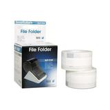 Self-Adhesive File Folder Labels 0.56 x 3.43 White 260/Box
