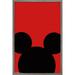 Disney Mickey Mouse - Minimalist Ears Wall Poster 22.375 x 34 Framed