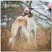 2023 2024 Borzoi Calendar - Dog Breed Monthly Wall Calendar - 12 x 24 Open - Thick No-Bleed Paper - Giftable - Academic Teacher s Planner Calendar Organizing & Planning - Made in USA