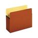 Redrope Expanding File Pockets 5.25 Expansion Letter Size Redrope 10/Box