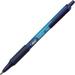 BIC SoftFeel Retractable Ball Pens Medium Pen Point - Retractable - Blue - Blue Rubber Barrel - 12 / Dozen