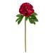 Nearly Natural 20in. Peony Artificial Flower (Set of 3)-Color:Fuchsia