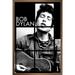 Bob Dylan - Singing Wall Poster 14.725 x 22.375 Framed