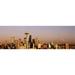 Skyline Seattle Washington State USA Poster Print (18 x 6)