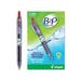 B2P Bottle-2-Pen Recycled Retractable Gel Pen 0.7mm Red Ink Translucent Blue Barrel