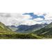 Scenic View of The Talkeetna Mounts & The Mint Glacier Valley at Hatcher Pass South Central Alaska Summer Poster Print - 42 x 22 in. - Large