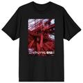 Evangelion 3.0 + 1.0 Poster Men s Black T-Shirt-XXL