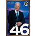 Trends International Joe Biden - President Wall Poster 16.5 x 24.25 x .75 Bronze Framed Version