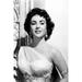 Elizabeth Taylor 24X36 Poster Off Shoulder Dress Looking Glamorous