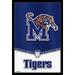 University of Memphis - Logo 18 Laminated & Framed Poster Print (22 x 34)