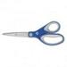 Westcott Straight KleenEarth Soft Handle Scissors 8 Long Blue/Gray