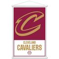 NBA Cleveland Cavaliers - Logo 21 Wall Poster with Wooden Magnetic Frame 22.375 x 34