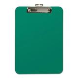 Baumgarten s Unbreakable Recycled Clipboard 1/4 Capacity 9 x 12 1/2 Green