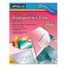 Apollo. CG7033S Quick-Dry Transparency Film- Removable Sensing Stripe- Letter- Clear- 50/Box