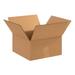 The Packaging Wholesalers Heavy-Duty Boxes 12 x 12 x 6 Kraft 25/Bundle BS121206HD