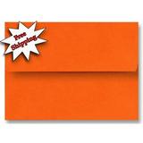 Pumpkin Orange 100 Boxed A6 Envelopes for 4 x 6 Photos Invitations Announcements Showers from The Envelope Gallery