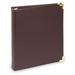 Classic Collection Ring Binder 3 Rings 1 Capacity 11 X 8.5 Burgundy | Bundle of 5 Each