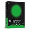 Astrobrights Premium Color Paper 8-1/2 x 11 Inches Gamma Green 500 Sheets